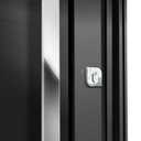 Ver imagem 6 de Porta Pivotante Lambril com Puxador Elite 216x130cm Abertura Direita