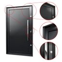 Ver imagem 2 de Porta Pivotante Lambril com Puxador Elite 216x130cm Abertura Direita