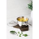 Ver imagem 3 de Caldeirão Allegra 16 Cm 2,1 L em Aço Inox com Fundo Triplo Tramontina 62657/160