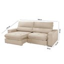 Ver imagem 4 de Sofá Aspem 02 Módulos de 80cm B25cm Meu Sofá Online