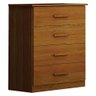 Cômoda Rubi 4 Gavetas Cinamomo - Leifer Móveis - 1