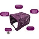 Ver imagem 6 de Poltrona Lotus com Puff para Jardim Varanda Gourmet Moderrna em Aço e Corda Náutica Resistente