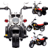 Mini Moto Elétrica Infantil Chopper Zippy Toys Preta 6v - 2