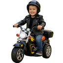Ver imagem 1 de Mini Moto Elétrica Infantil Chopper Zippy Toys Preta 6v