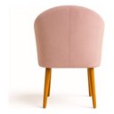 Ver imagem 5 de Banqueta Poltrona Lua Rosê para Recepção Atendimento Penteadeira