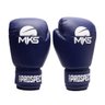 Kit Luva de Boxe Muay Thai MKS Prospect + Bandagem 2,55m + Corda Slim - Azul - 14 Oz - 2