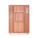 Ver imagem 3 de Mesa de Parede Retrátil com 2 Bancos Retráteis Madeira de LEI 2m Área Externa