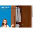 Ver imagem 7 de Guarda Roupa +cômoda 2 Peças Qc337 Jatobá - Santos Andirá