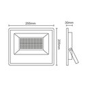 Ver imagem 2 de Refletor Blumenau Led Pro 150W Preto Bivolt 3000K Luz Amarela