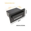 Ver imagem 2 de Caixa de Correio Moderna Fosca Escrito Correio