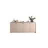 Buffet para Sala de Jantar Lia 100% MDF com 4 Portas Cimol Off White - 3