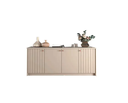 Ver imagem 3 de Buffet para Sala de Jantar Lia 100% MDF com 4 Portas Cimol Off White