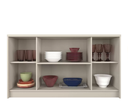 Ver imagem 4 de Buffet para Sala de Jantar Lia 100% MDF com 4 Portas Cimol Off White
