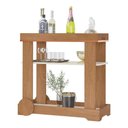 Ver imagem 1 de Carrinho Bar Multiuso Rose 80cm Cinamomo