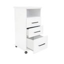 Ver imagem 2 de Armário 03 Gavetas 01 Vazado Fiscomed Armário Auxiliar para Profissionais