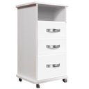 Ver imagem 1 de Armário 03 Gavetas 01 Vazado Fiscomed Armário Auxiliar para Profissionais