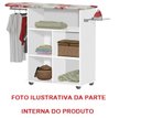 Ver imagem 5 de Tabua de passar roupa Junior Branca com cabideiro 01 porta PASSE BEM