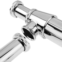 Ver imagem 5 de Sifão Pia Tanque Lavanderia Metal Cromado 1.1/4 X 1.1/2''