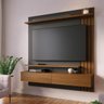 Estante para Tv até 65 Polegadas Juriti 2 Portas 2 Prateleiras Noce Milano/preto Fosco - Colibri - 1