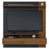 Estante para Tv até 65 Polegadas Juriti 2 Portas 2 Prateleiras Noce Milano/preto Fosco - Colibri - 2