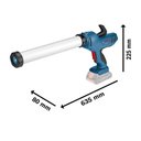 Ver imagem 5 de Pistola de Calafetagem Bosch Gcg 18v600 sem Baterias e Carregador