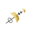 Ver imagem 1 de Kit Vedação e Fixação Plan Marfim 10un