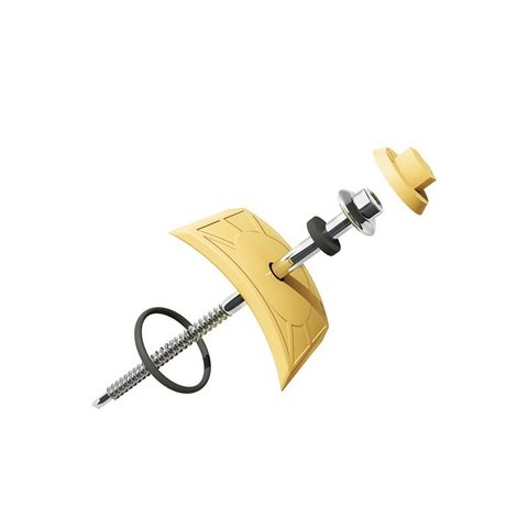 Kit Vedação e Fixação Plan Marfim 10un