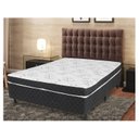 Ver imagem 2 de Cama Box Conjugado Casal Espuma D28 Benfica Poliéster 50x138x188