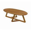 Ver imagem 3 de Mesa de Centro Sala de Estar Vintage Oval Nature