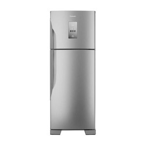 Geladeira Panasonic Duplex Frost Free Inverter A+++ 483 Litros Aço Escovado Bt71pv4xa 127v