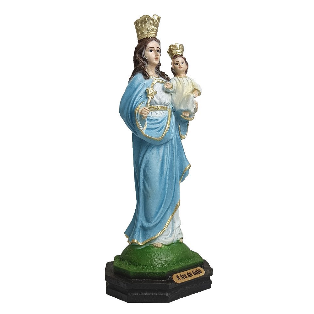 Imagem Nossa Senhora da Guia de Resina 20cm Santa Navegantes - 4