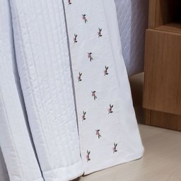 Roupa de Cama Casal King Ellora 200 Fios 100% Algodão 04 Peças - Branco - 2
