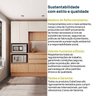 Cozinha Modulada 5 Peças com Armários, Balcões e Torre Quente Aroeira CabeCasa MadeiraOriginals - 17