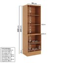 Ver imagem 5 de Cozinha Modulada 5 Peças com Armários, Balcões e Torre Quente Aroeira CabeCasa MadeiraOriginals