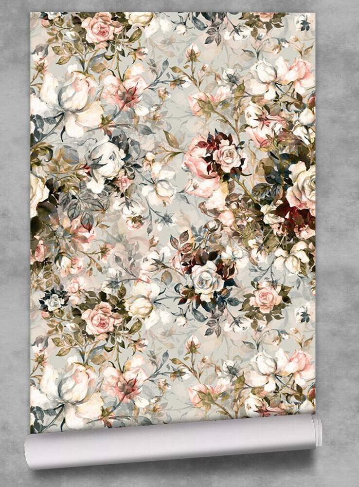 Papel de Parede Floral Mod - 498-60x300cm - 3