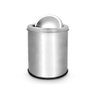 Lixeira Cesto de Lixo Tampa Basculante Multiuso Inox 12l - 1