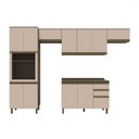 Ver imagem 2 de Cozinha Completa Connect 12 Portas 2 Gavetas 100% Mdf Duna/cristal - Henn