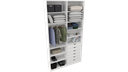 Ver imagem 3 de Armário Arara Gaveta Verônica M16 100% Mdf Sapato Roupa Vetorial Móveis Branco