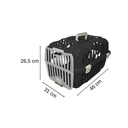 Ver imagem 2 de Caixa Transporte Para Cães Gatos Animais Até 6Kg Joy N1 Furacão Pet Caixa de Transporta Joy N1 Verme