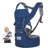 Canguru Carregador Bebe Criança Passeio Viagem Bolso Alça Ergonomico Ajustavel Macio Confortavel Seg - 1