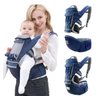 Canguru Carregador Bebe Criança Passeio Viagem Bolso Alça Ergonomico Ajustavel Macio Confortavel Seg - 3