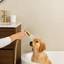 Ver imagem 2 de Ducha Higiênica para Banheiro com Acabamento Dourado Escovado - Dp6010 Drop Metais