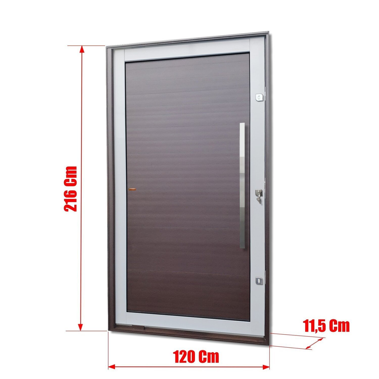 Porta Pivotante Lambril com Puxador Lado Direito Elite 216x120 - 7