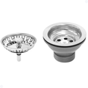 Ver imagem 3 de Tanque Lavanderia Aço Inox Escovado 55x45 com Válvula