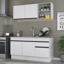 Ver imagem 1 de Armário De Cozinha Compacta Mp2114.964 Branco/preto