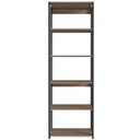 Ver imagem 1 de Guarda Roupa Closet Modulado 60x45x183cm com 6 Prateleiras ProDecor em MDP Montana e Preto