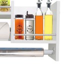 Ver imagem 4 de Porta Tempero em MDF com 2 Suportes para Papel Alumínio e Toalha