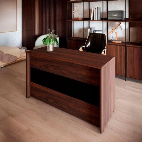 Balcão de Atendimento 90 cm Reto Recepção Baixo F5 Office