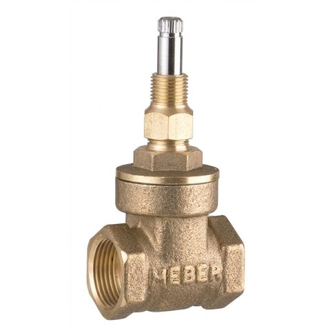 Base Registro 1.1/2 0481 Meber - Cromado