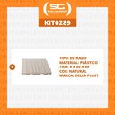 Ver imagem 2 de Kit - Estrado Plástico (4 Un = 1m²) 4,5x50x50 Natural - Della Plast